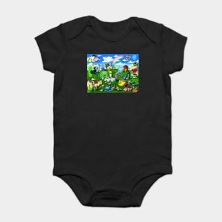 Cartoon Network Homage Baby Bodysuit